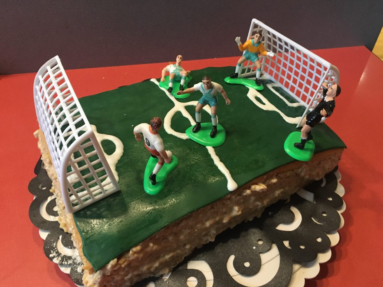 Gâteau d’anniversaire football